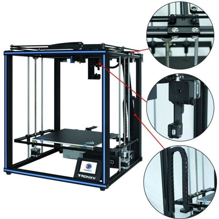 Lotto 6 Ugelli 0.4mm Per Stampante 3D TronXY X5S-400 – Buse Per Estrusore In Ottone - Foto 4