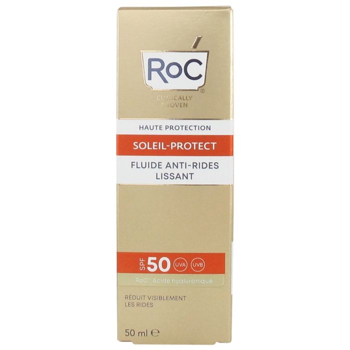 Roc Soleil-Protect Fluide Anti-Rides Lissant SPF50 50ml