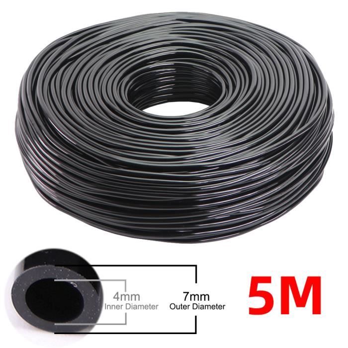 Tuyau D'Arrosage PVC 4/6mm 5m - Micro Goutte à Goutte Irrigation Jardin Et Pots