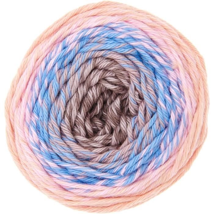 Ricorumi Spin Spin - 50 G - Couleur : 21 - Dégradé Ethno - Coton Fin