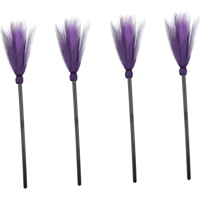 Vaskula 2 Pièces Balai Magique De Sorcière Pour Enfants 83cm