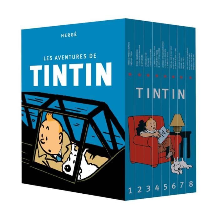 Les Aventures de Tintin Intgrale Coffret en 8 volumes