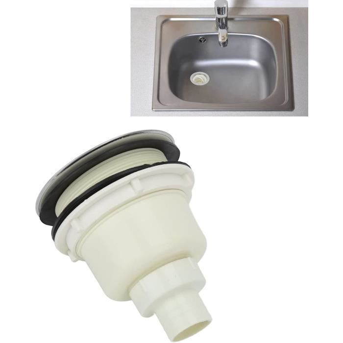 Tube Télescopique Ondulé Pour éviers – Crépine De Vidange, Coude Orientable