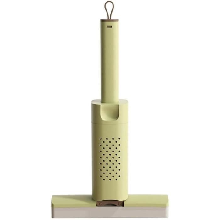 Mini Serpillière En Forme D"assiette Volante Pour Ménage, Serpillière Rotative Avec Chiffon De