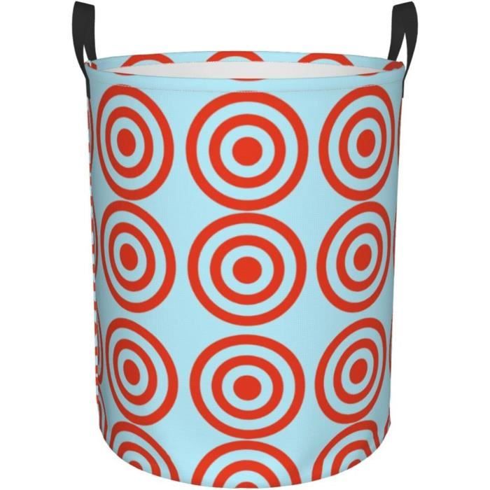 Panier à Linge Imperméable Décoratif - 50x40 Cm - Pour Chambre, Salle De Bain, Rangement Jouets