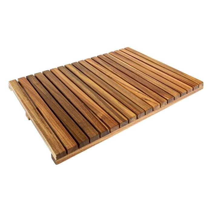 Tapis de bain caillebotis Blackacia 53x36cm en acacia - 5 five simply smart
