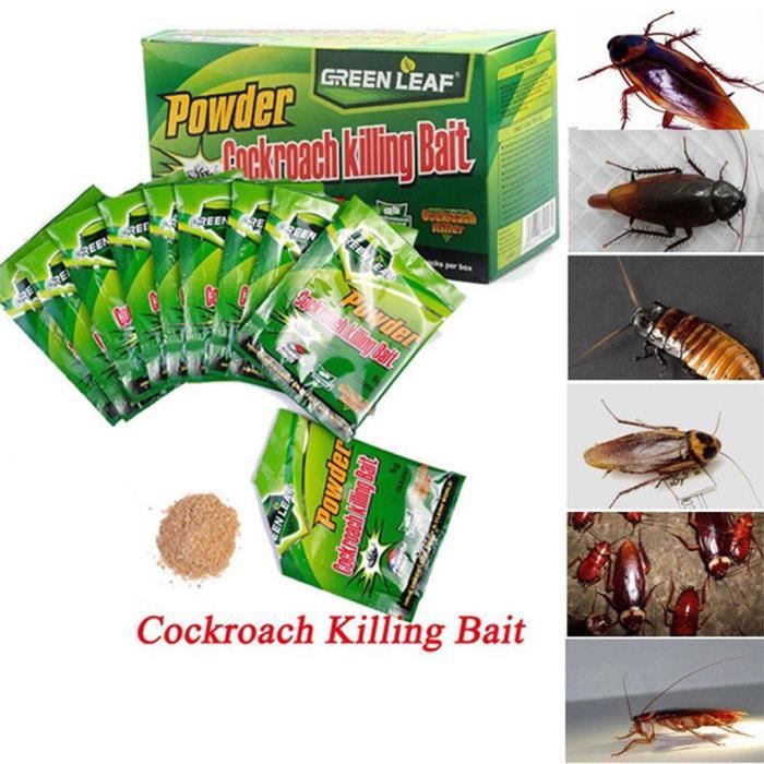50pcs Poudre Efficace Cafard Tueur Appat Insecticide Tueur Gardon Pesticide Produits Insecticides 418 Cdiscount Au Quotidien
