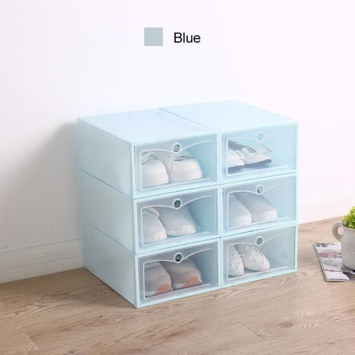 1pc Organisateur Des Chaussures Boite De Rangement Boites A