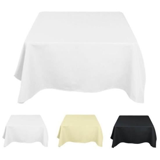 Carré de Banquet Polyester Nappe Bleu Marine 90"x90" Carré de Banquet Polyester Nappe Bleu Marine 90"x90"