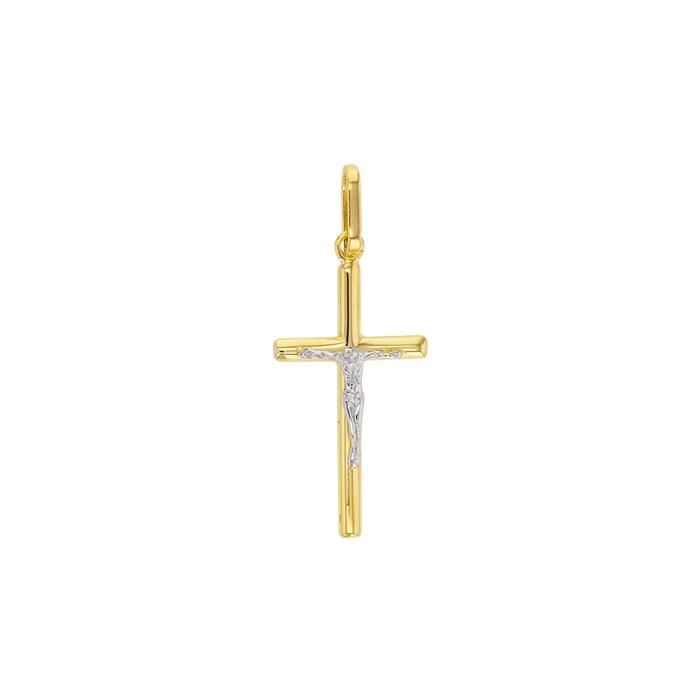Jouailla - Pendentif croix en Or 375-1000e (396163)