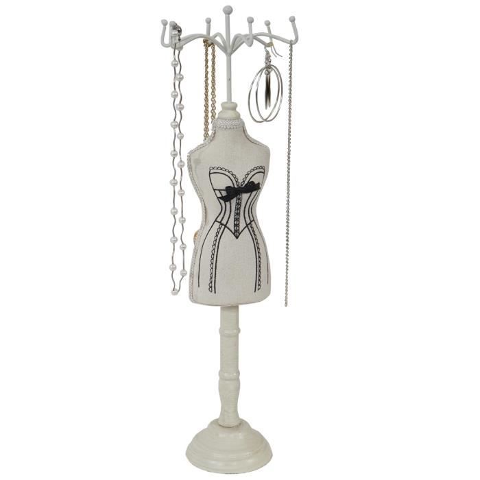 Mannequin Miniature Porte-bijoux Buste - Occasion - Pour Exposition Ou Déco