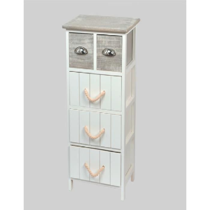 Meuble Bas De Salle De Bain Newport Blanc Achat Vente Petit