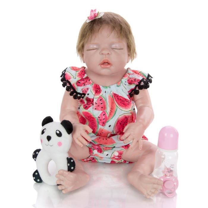 Bebe Reborn Fille Bonecas 23pouce 57 Cm Yeux Fermes Plein Silicone Corps Realiste Bebe Poupee Realiste Meninas Poupee Enfants Cdiscount Jeux Jouets Bebe Reborn Fille Bonecas 23pouce 57 Cm Yeux Fermes Plein Silicone Corps Realiste Bebe Poupee Realiste Meninas Poupee Enfants Cdiscount Jeux Jouets