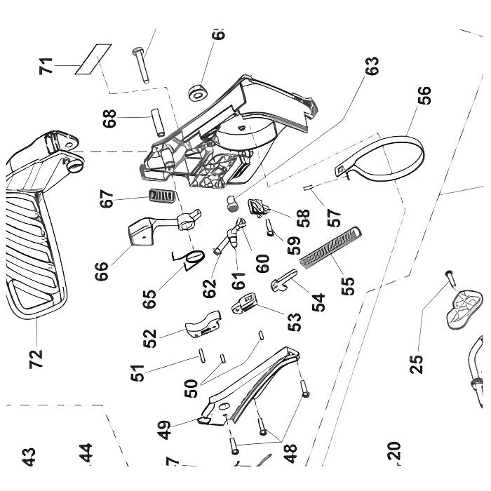 Piece Detachee Outil De Jardin - ACTIVE - Ressort