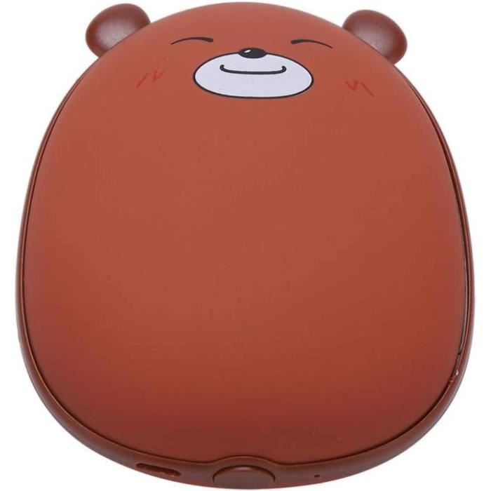 Chauffe-mains Rechargeable Power Bank Mini Chauffe-Mains 2-en-1 Avec Affichage Numérique