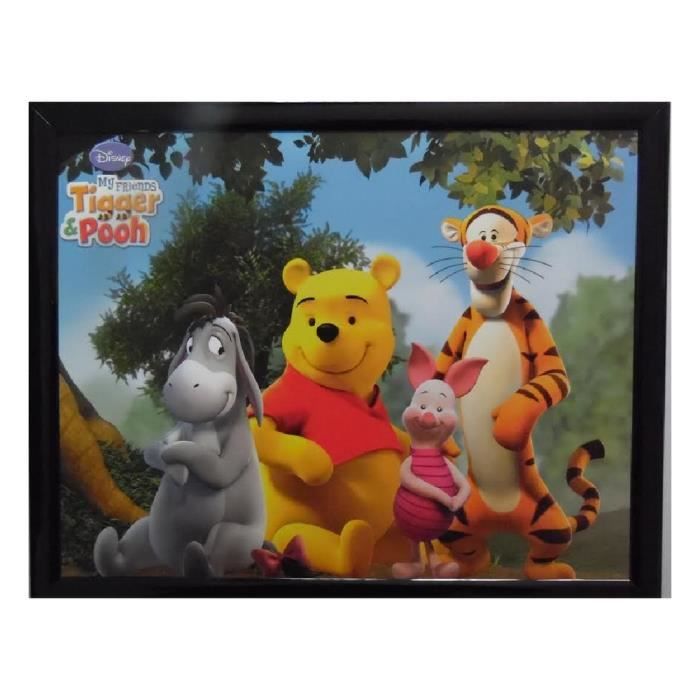 Tableau Winnie L Ourson Porcinet Tigrou Et Bourriquet X 25 Cm Disney Cadre Rect Deb Cdiscount Jeux Jouets