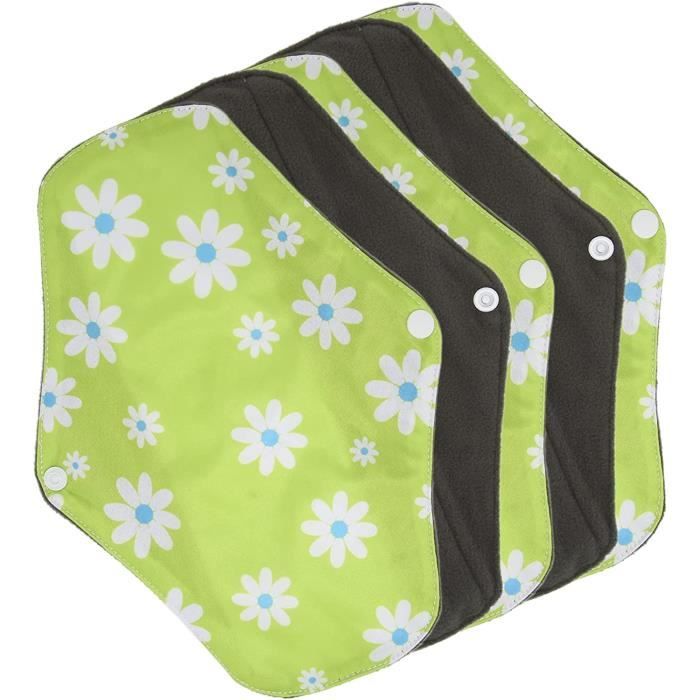 Serviettes menstruelles réutilisables, serviettes d'incontinence