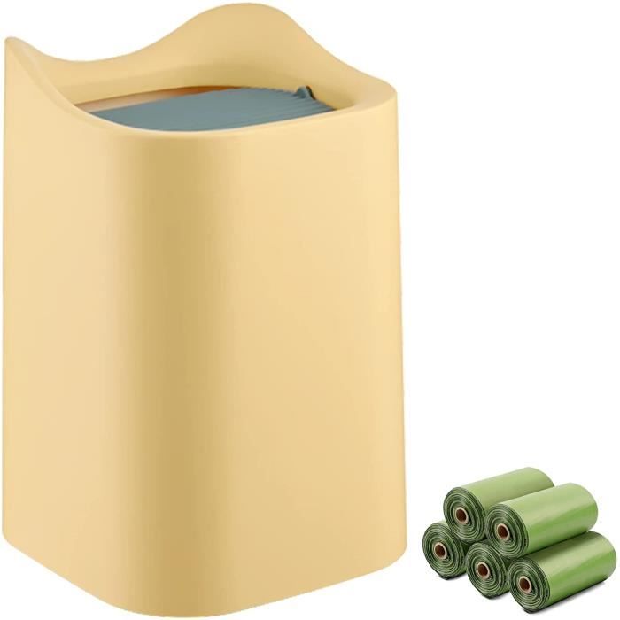 Mini Poubelle Voiture Poubelle Voiture TOFFCAEA Avec Couvercle