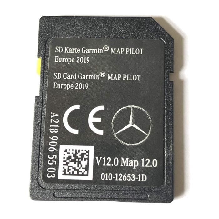 Carte SD Mercedes GARMIN Carte Pilot STAR1 v12 Europe 2019 - A2189065503