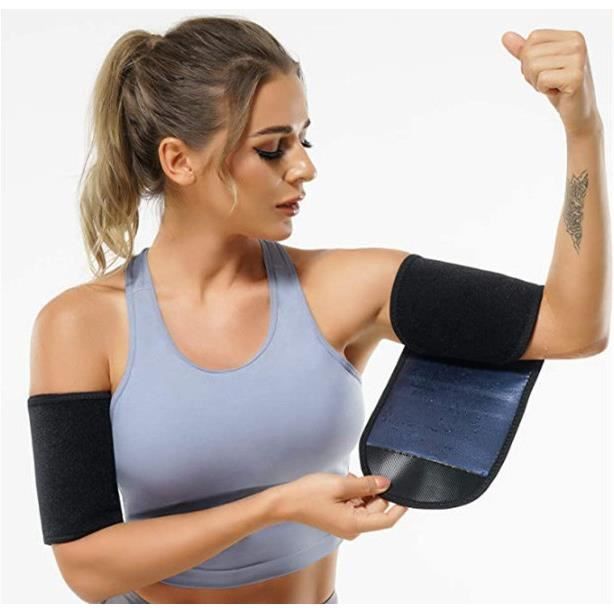 Brassards De Sudation KUMSODE - Lot De 2 - Pour Sport Et Amincissement Des Bras Brassards De Sudation KUMSODE - Lot De 2 - Pour Sport Et Amincissement Des Bras