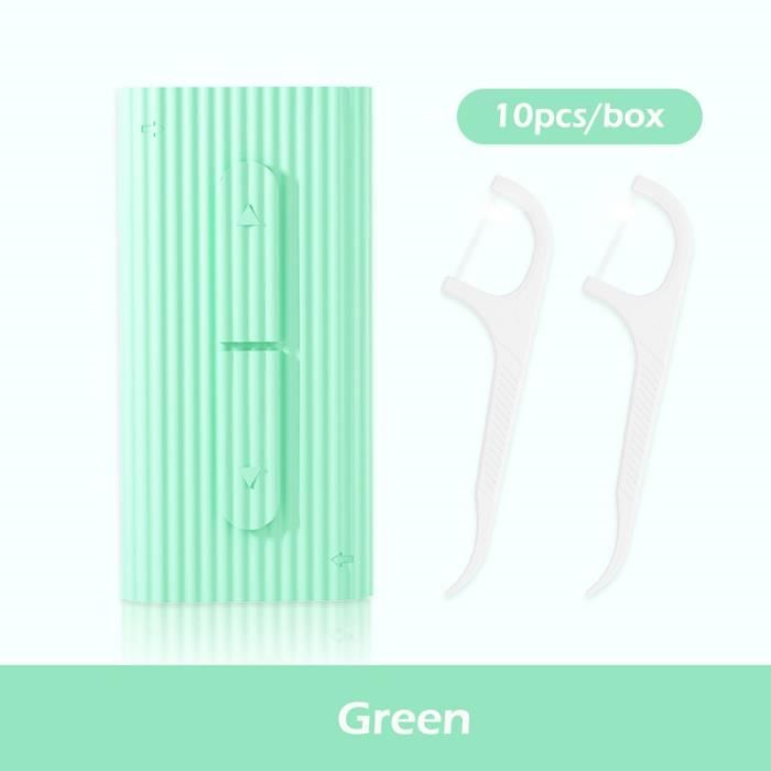 Lot de 2 distributeurs de cure-dents transparents avec interrupteur à bouton pour table à - Boîtes de rangement automatiques pour cure-dents - Transparent