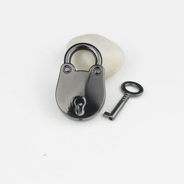 10 Cadenas Miniatures Vintage Zliger - Serrures à Clé Métal Pour Journal, Boîte, Valise