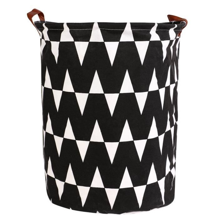 Panier De Nettoyage Pliable Avec Poignée - 28x28x28 Cm, 6 Poches, Tissu Oxford Imperméable | Pour Ménage, Voiture, Jardin