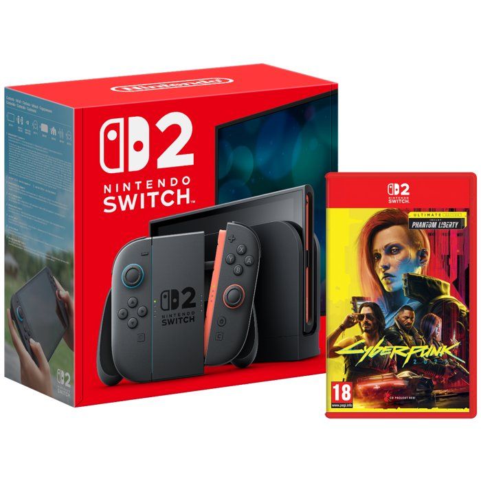 Pack Nintendo : Console Nintendo Switch 2 + Cyberpunk 2077: Ultimate Edition + Phantom Liberty