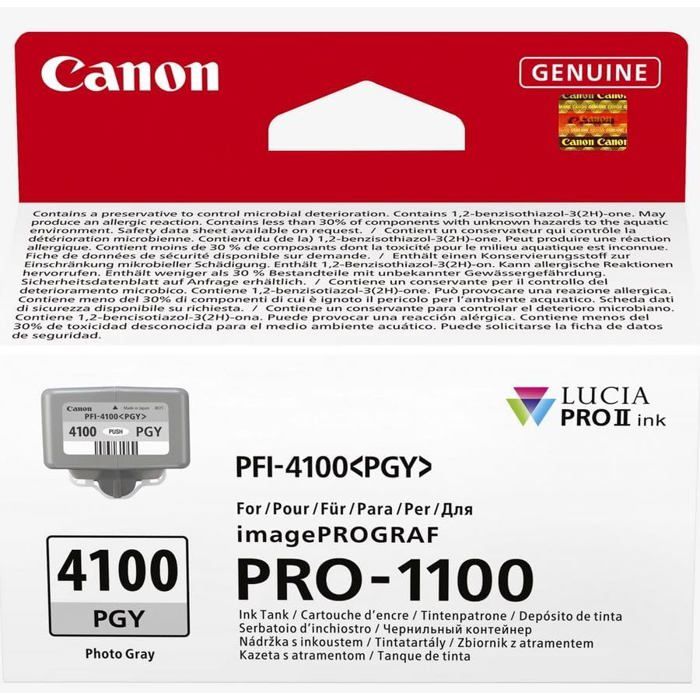 CANON 6784C001 - ENCRE PFI-4100 GRIS PHOTO
