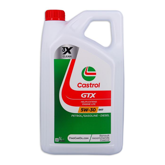 Huile moteur - CASTROL - GTX 5W-30 RN17 - 5L