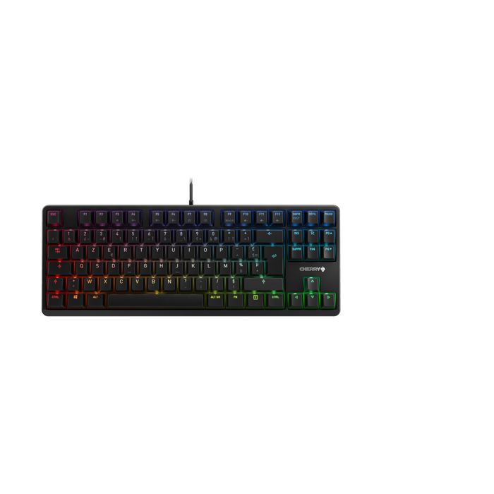 CHERRY G80 RGB TKL clavier Universel USB AZERTY Français Neuf - vue 4