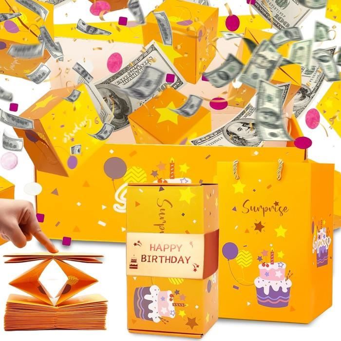 Coffret Cadeau Vide Grande Boîte Cadeau Mifferer 33x25x13cm - Avec