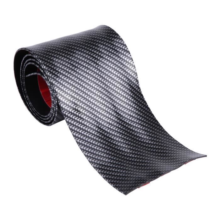 Protections De Seuil Voiture Suzuki Swift Sport - Lot De 4 Autocollants Fibre De Carbone Noir | Anti-rayures, Résistant à L'eau