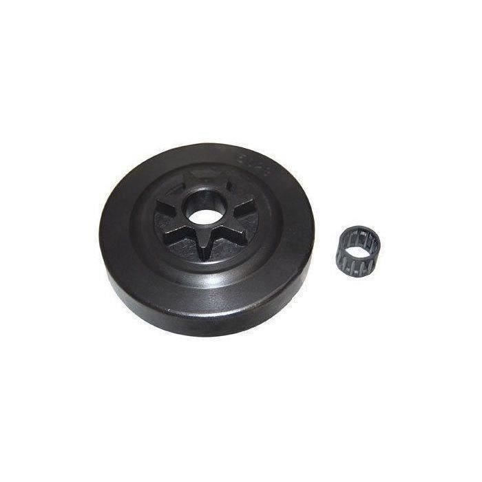 Pignon étoile 3/8 lp - 7 dents adaptable pour tronçonneuse DOLMAR modèles 109, 110, 111, 115, PS43, 