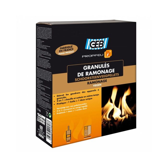 Granulés de ramonage - étui 1.5kg