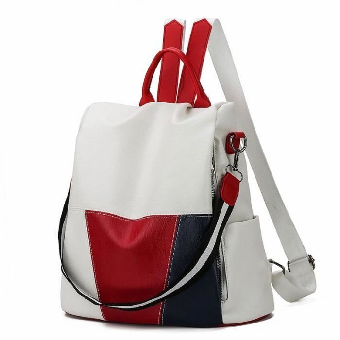 Sac a Dos Sac Ados Femme Sacs portes Dos Femme Tendance antivol Loisir Sacs portes epaule Voyage Etudiante Sac a Dos Cdiscount Bagagerie Maroquinerie