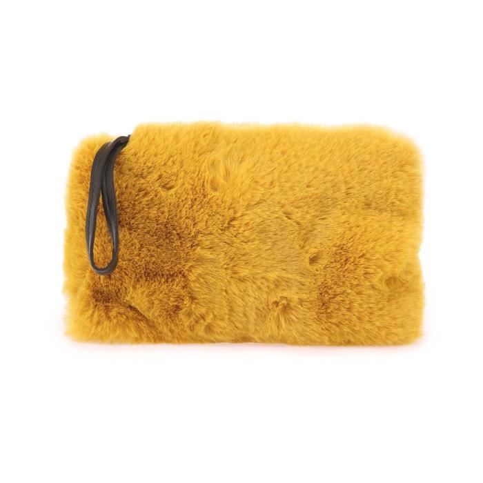 pochette fourrure