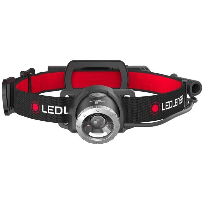 led lenser 500853 lampe frontale rechargeable mixte adulte, noir, m