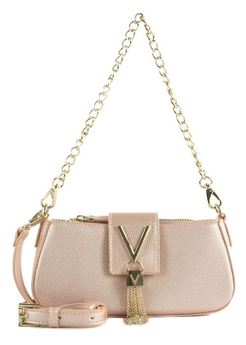 Sac Bandoulière Valentino Divina - Marron Taupe élégant Pour Femme