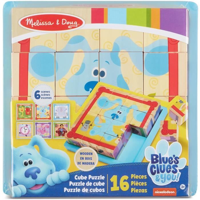 Melissa and doug wooden cube puzzle clearance