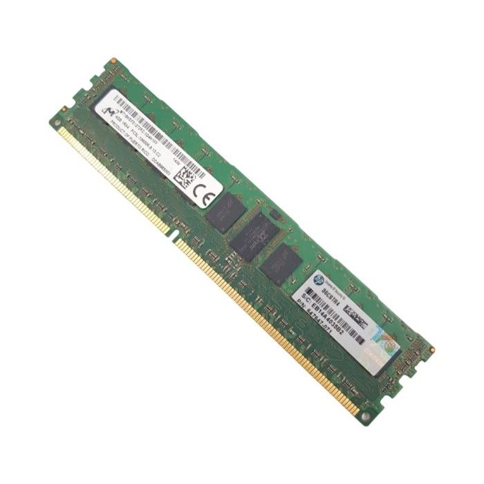 Barrette Mémoire 4Go RAM DDR3 Micron MT18KSF51272PZ 1G4K1FF PC3L-10600R 1Rx4 - Micron