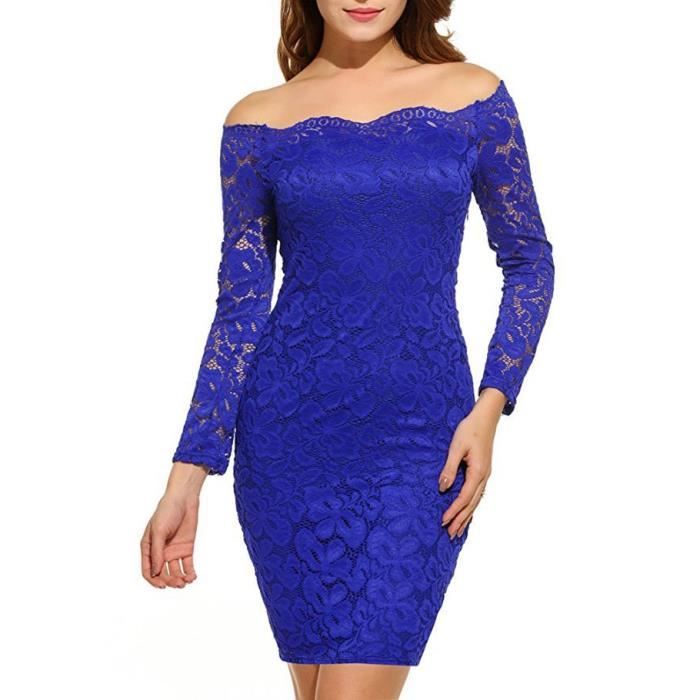 robe mini dentelle