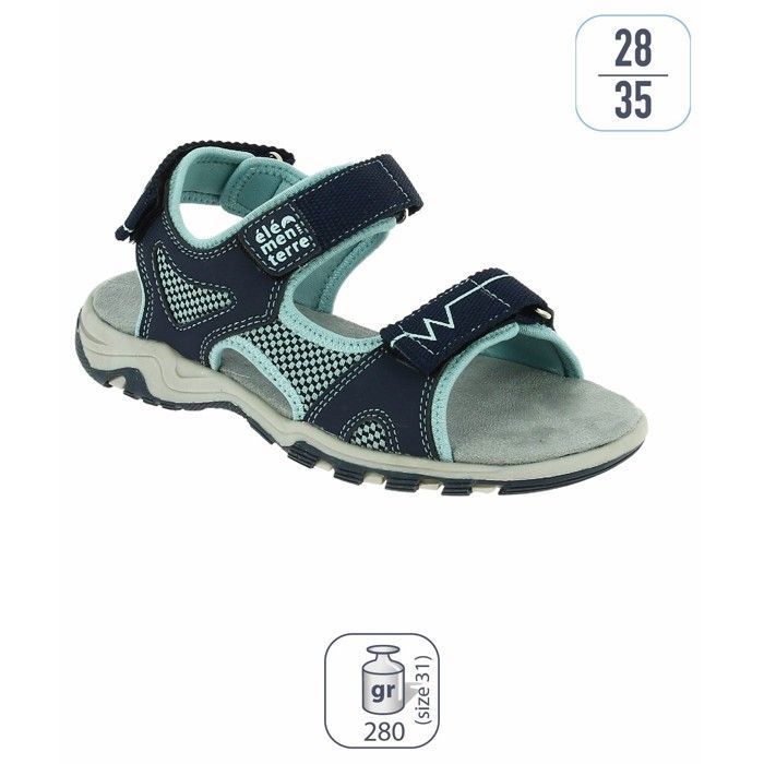 Sandales de randonnée enfant Élémenterre Roxy - marine Sandales de randonnée enfant Élémenterre Roxy - marine