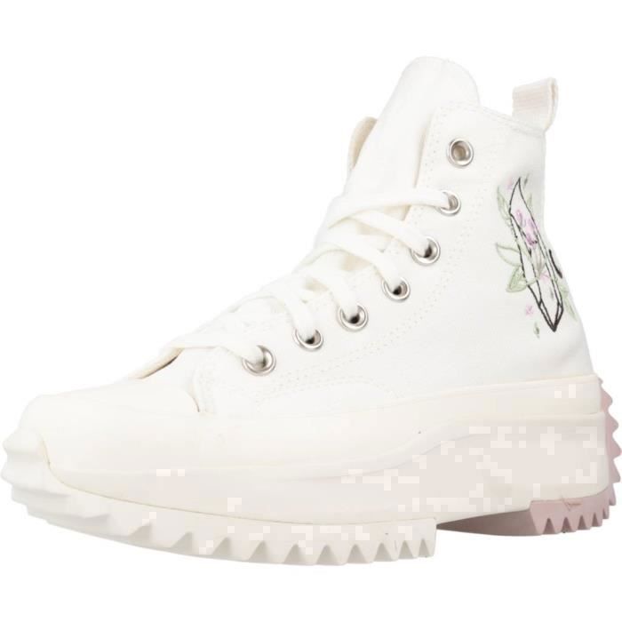 Converse Sport > Zapatillas Mujer Modèle Chaussure Converse Modèle Run Star Hike Hi - Coleur Blanc