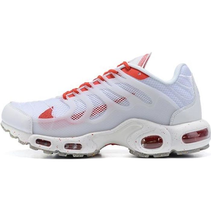 Air max tn blanche et rouge discount