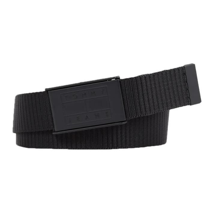 Ceinture noire store tommy hilfiger