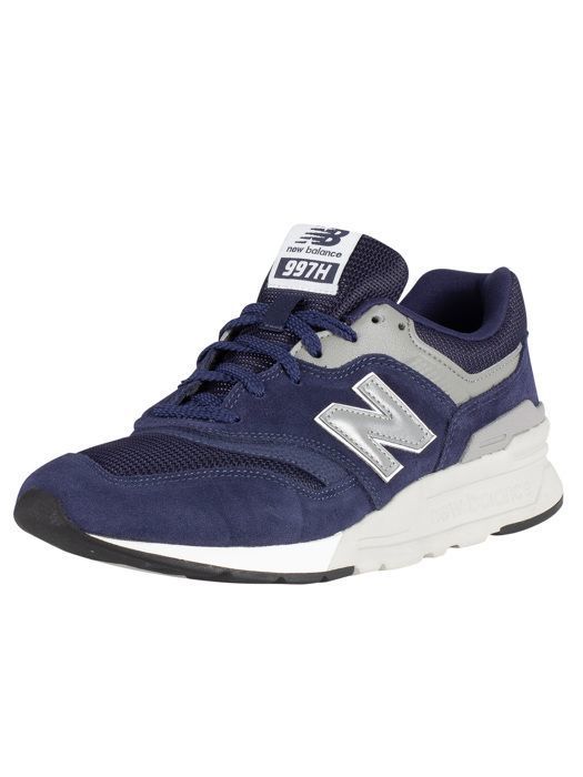 Sneakers Homme New Balance CM997HCE - Bleu foncé - Cuir - Lacets