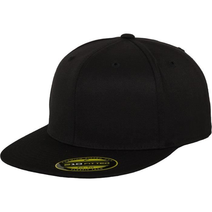 Yupoong Flexfit 210 Casquette Adulte unisexe Lot de 2 Noir