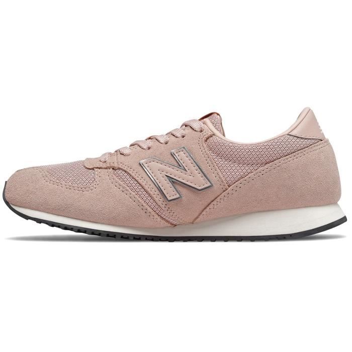 Basket femme rose clair cheap