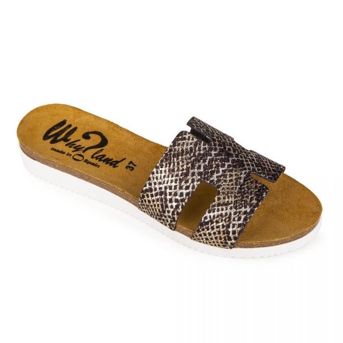 mule plate noir